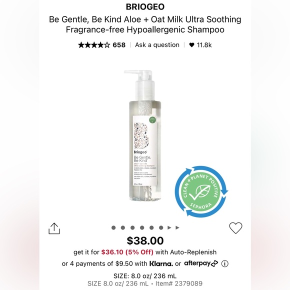 Briogeo shampoo and conditioner - Picture 4 of 5